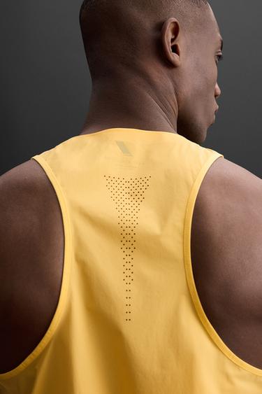 DÉBARDEUR DE COURSE - Jaune de Zara - Image 5