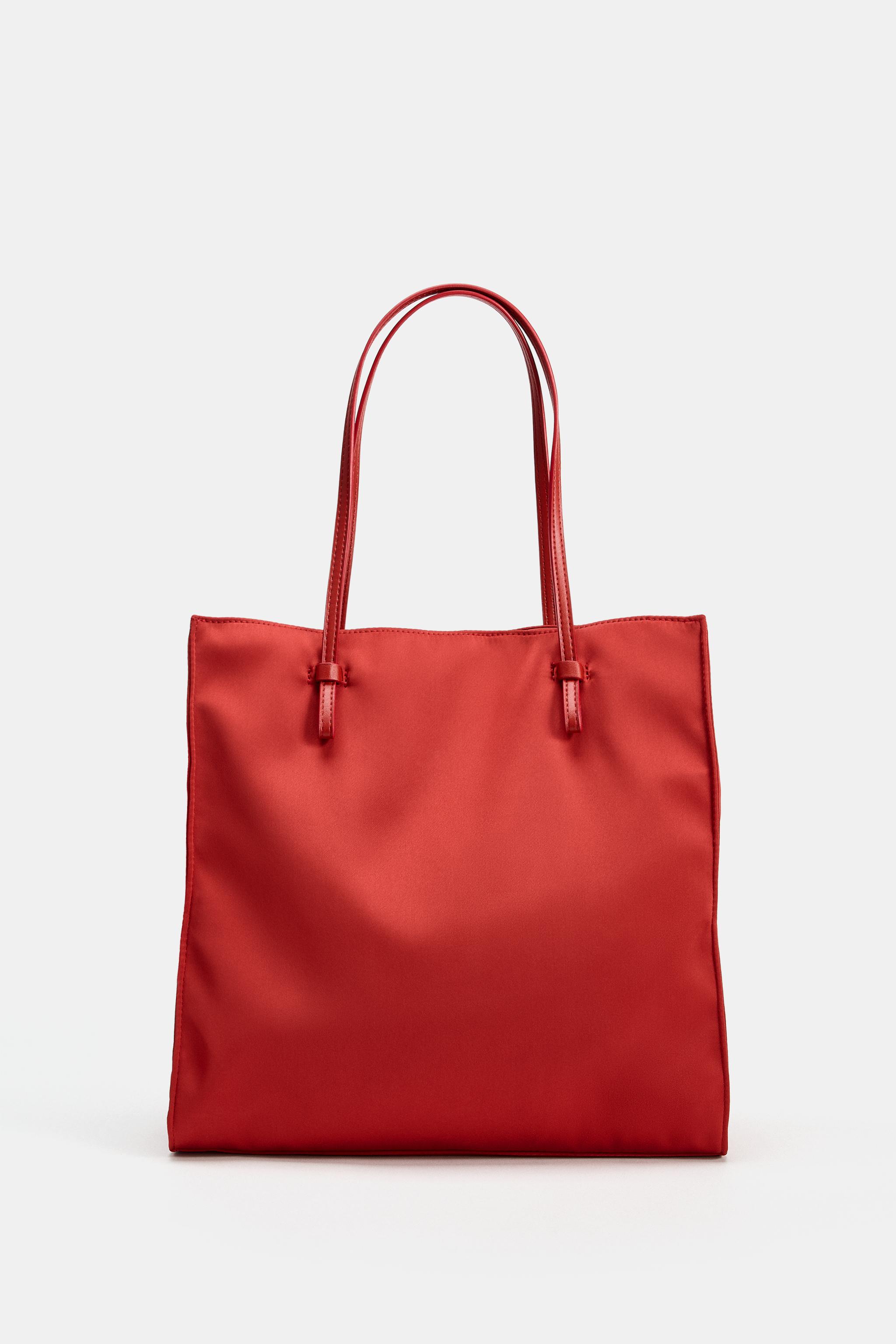 SATIN SHOPPER BAG