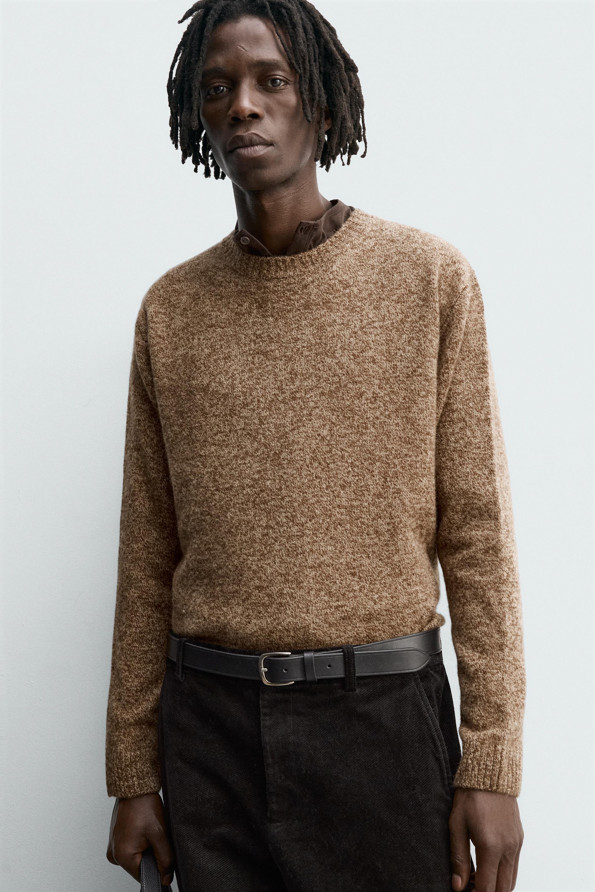 100% WOOL TEXTURED JUMPER