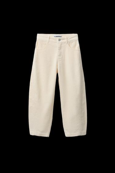 BARREL-KORDHOSE BENSIMON ® X ZARA - Butterfarben von Zara