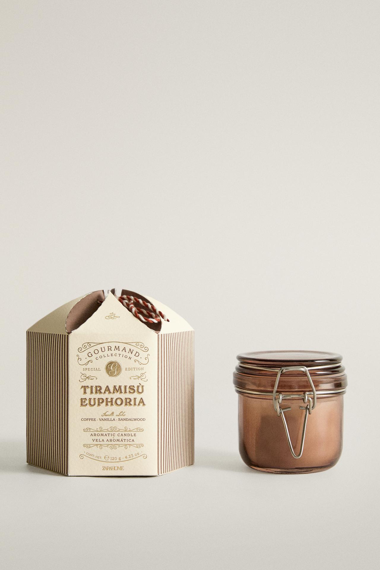 (120 G) SCENTED CANDLE TIRAMISU EUPHORIA