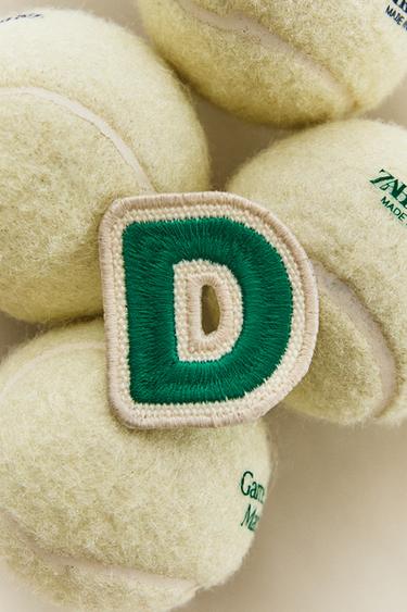 THERMO-ADHESIVE LETTER D PATCH - Blue by Zara - Image 5