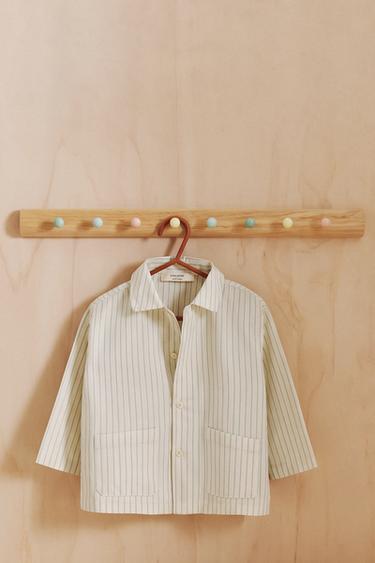 Zara KIDS' MULTICOLOR WALL COAT RACK - Light beige