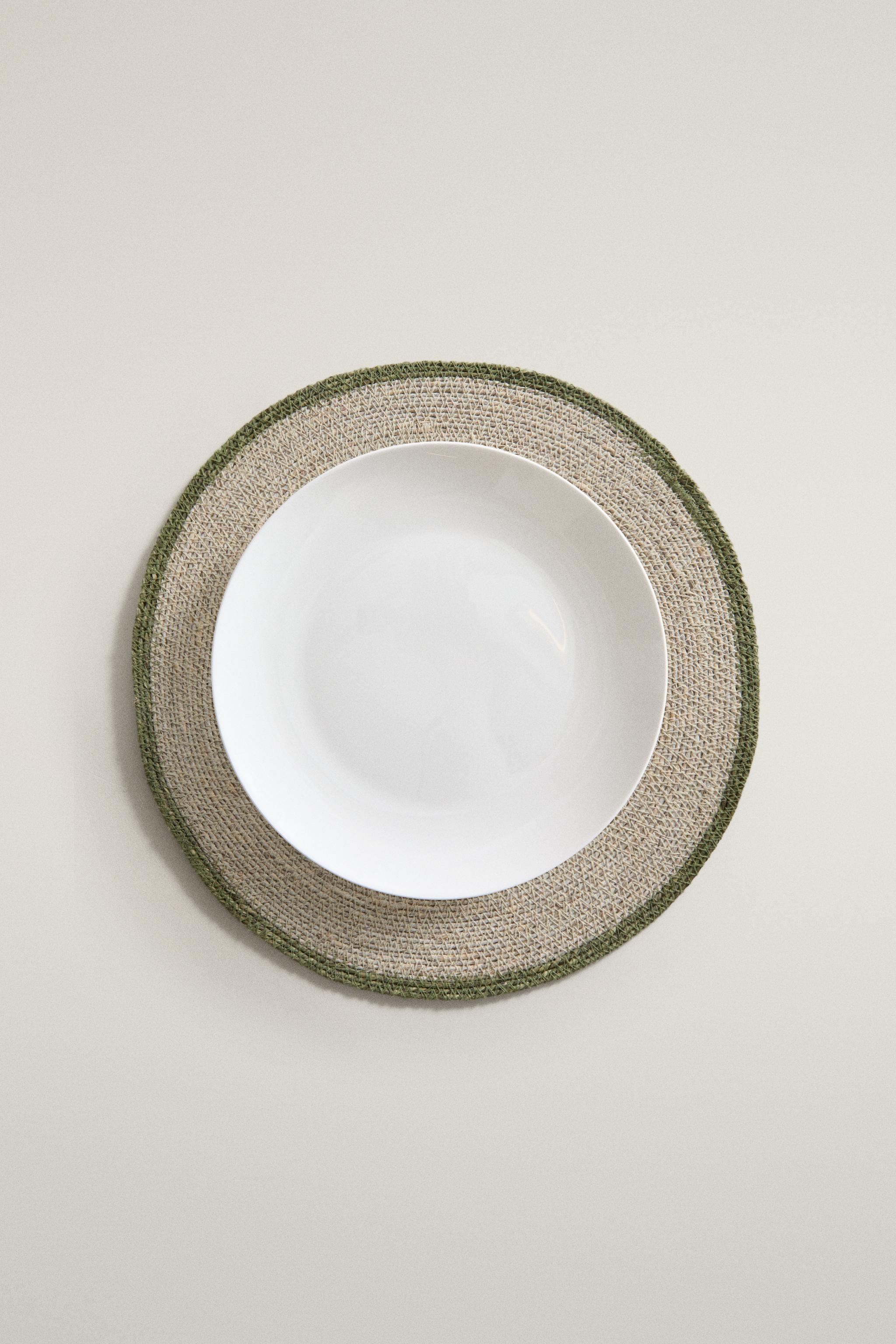 SET DE TABLE FIBRE ROND