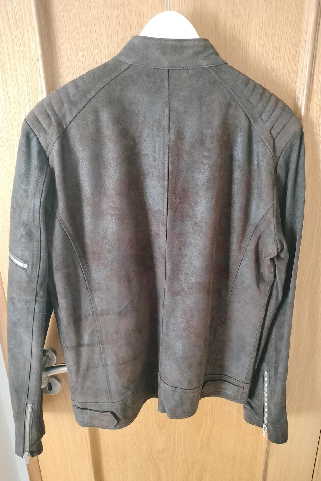 LEATHER BIKER JACKET - Image 2