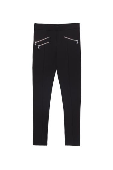 ZIPPER LEGGINGS