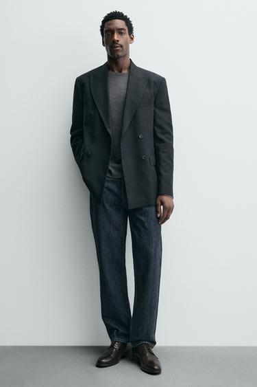 LEATHER SMART SHOES - Brown by Zara - Image 0