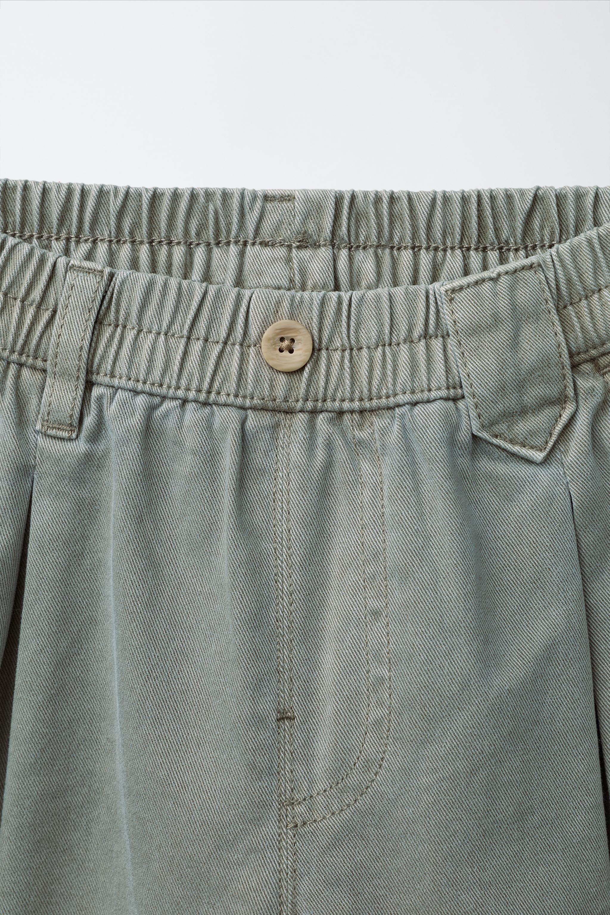 PLEATED BALLOON PANTS