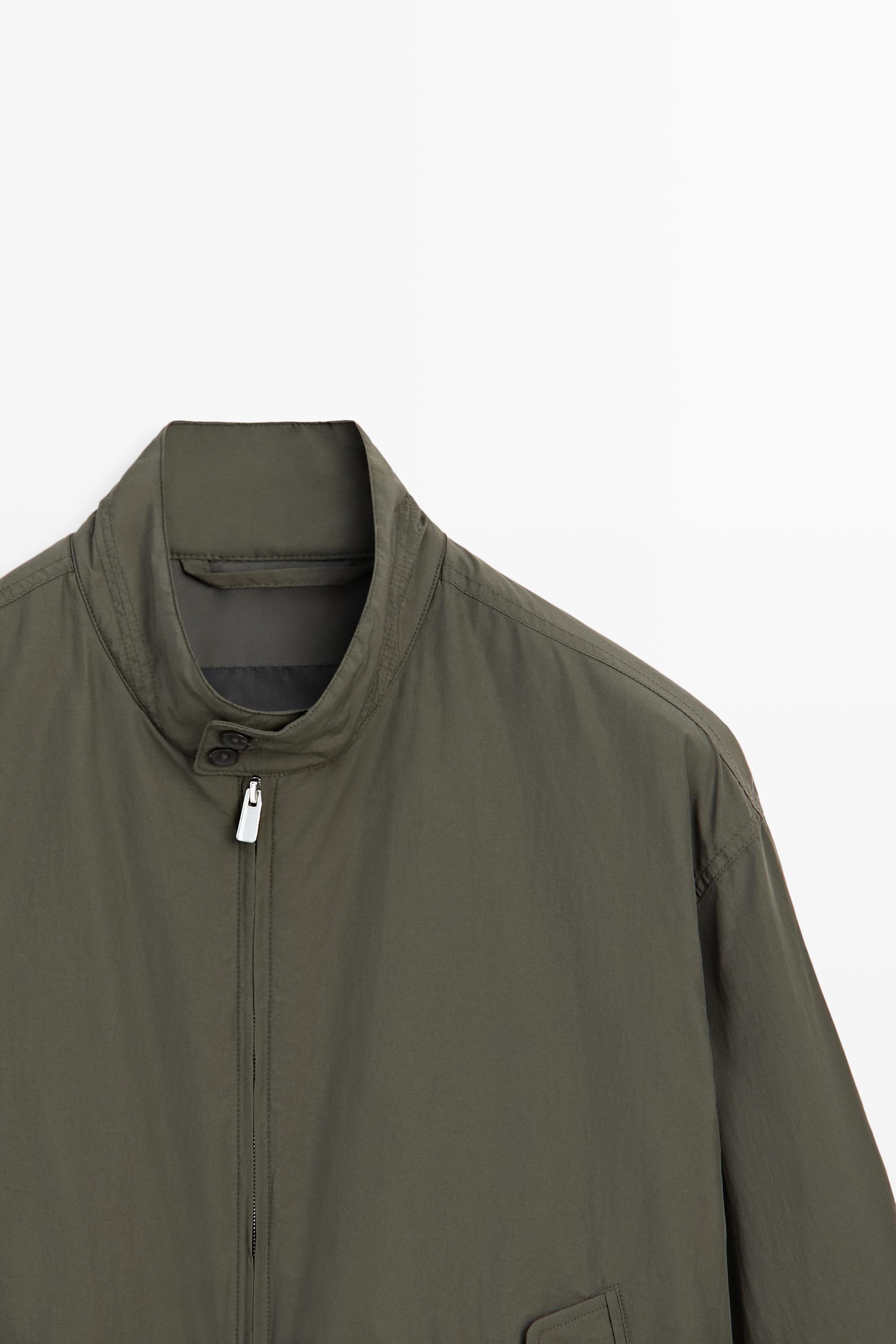 Technical boxy fit bomber jacket