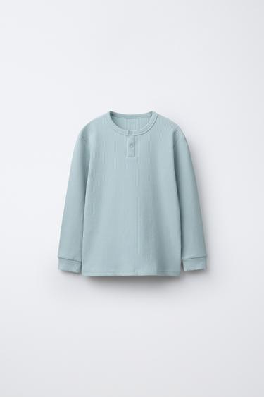 1 1/2-6 ANS/ PYJAMA CÔTELÉ UNI - Vert de Zara - Image 1