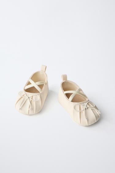 BALLERINES DE CÉRÉMONIE - Blanc écru de Zara - Image 2