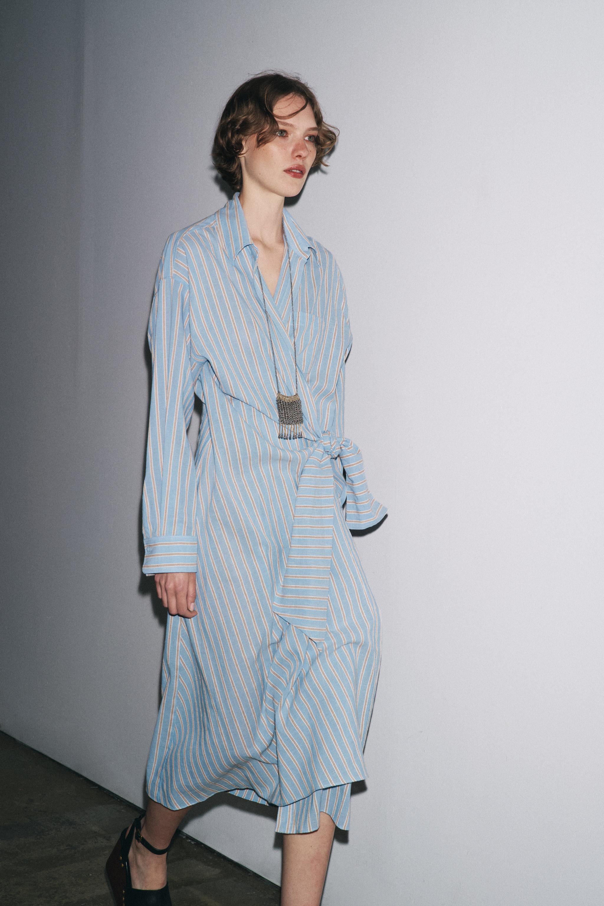 【ZARA】 ZWコレクション ストライプ バミューダ カジュアル 夏 09479069044-p.jpg?ts=1748256996420