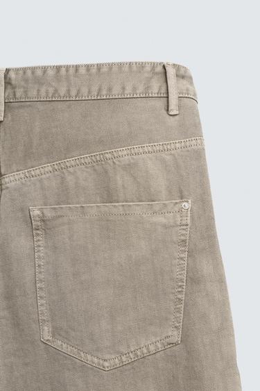 RELAXED FIT TROUSERS WITH WRAP FASTENING - Light grey by Zara - Image 9