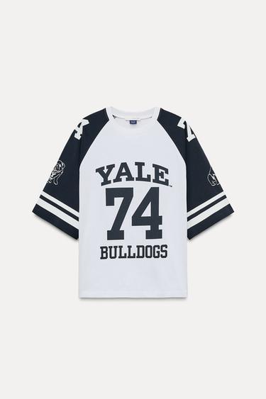 CAMISETA ESTAMPADA YALE™ - Blanco de Zara