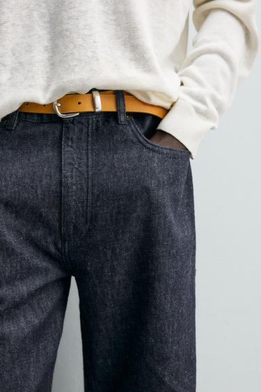JEAN DROIT COTON - CHANVRE - Bleu de Zara - Image 6