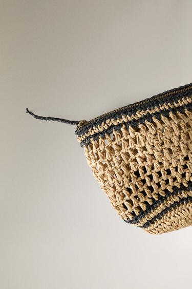 SMALL PAPER WASH BAG - Two-tone by Zara - Image 4
