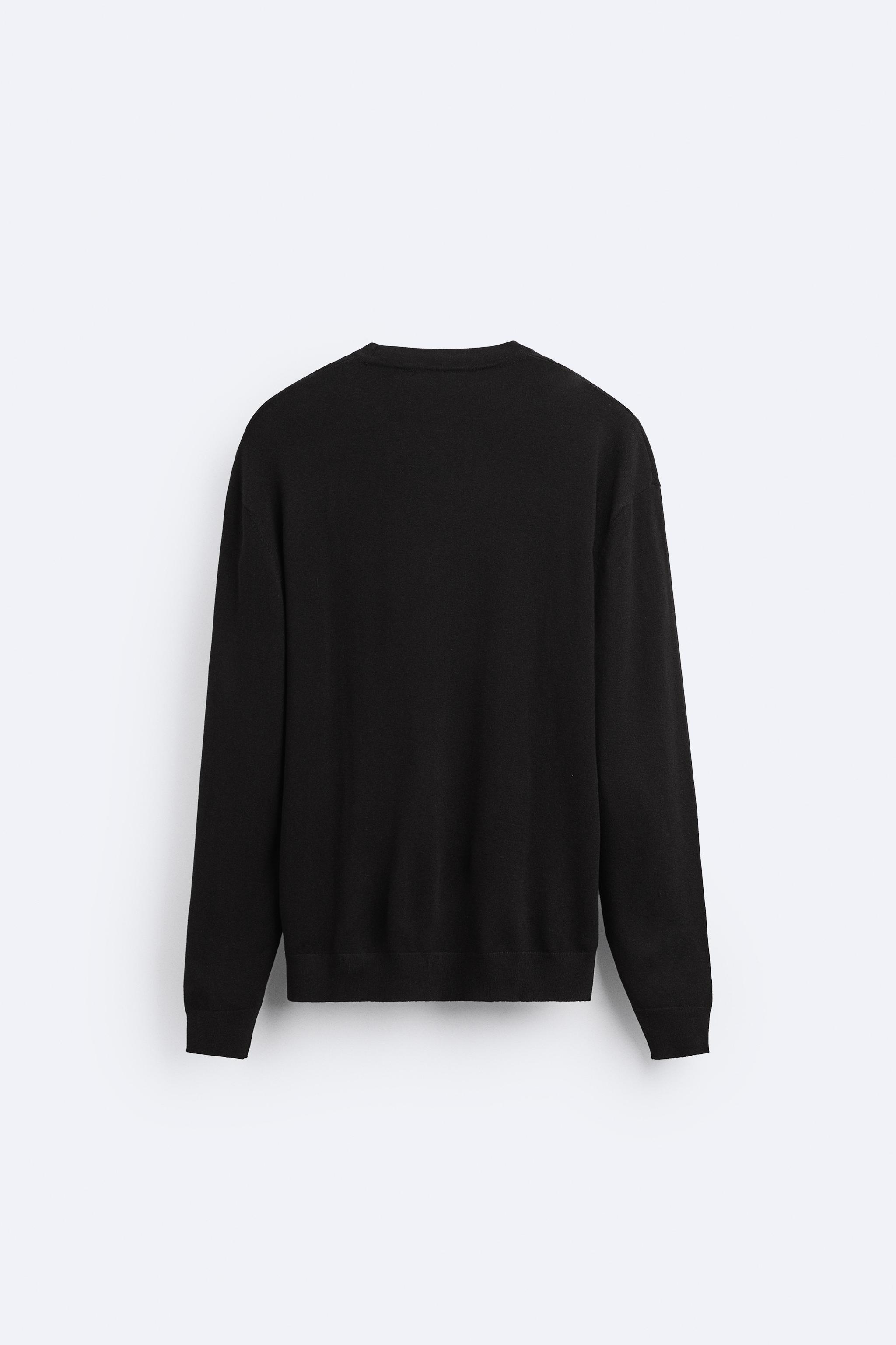 PULLOVER AUS VISKOSEMISCHGEWEBE - Cremefarben | ZARA Deutschland 