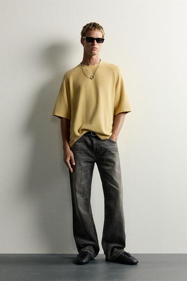 FLARE FIT JEANS - Charcoal by Zara - Image 0
