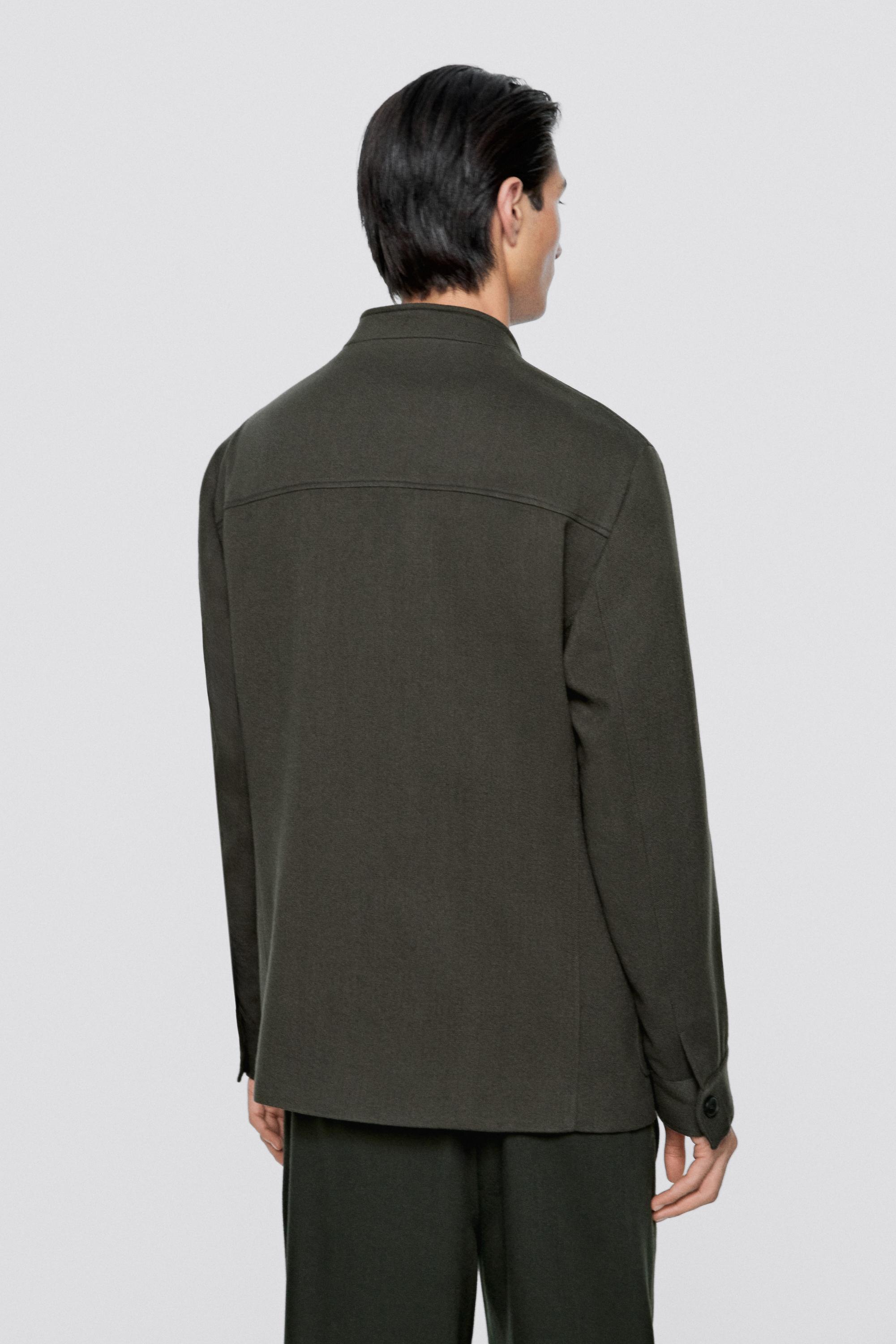 Stand collar overshirt - LIMITED EDITION