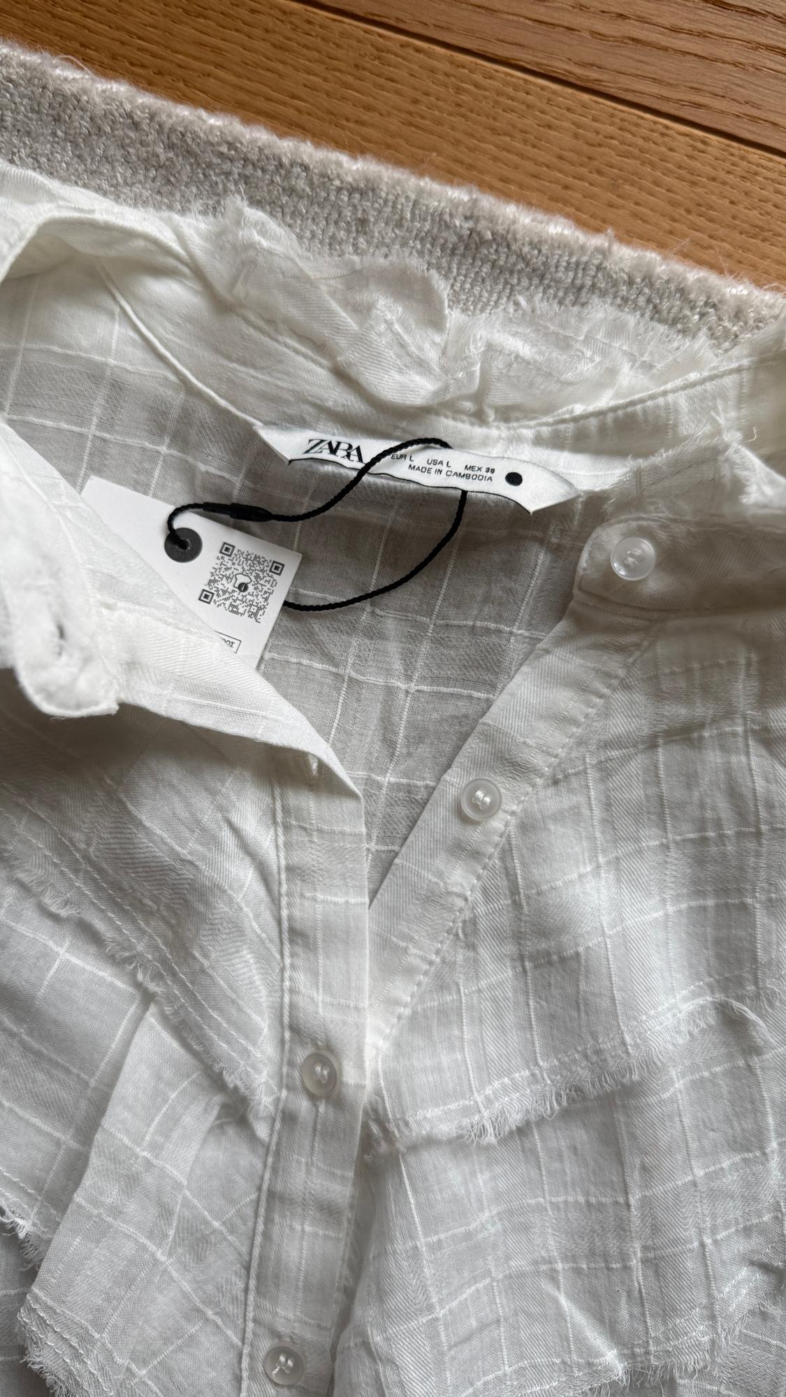 ZW COLLECTION BLOUSE WITH RUFFLES - Image 5