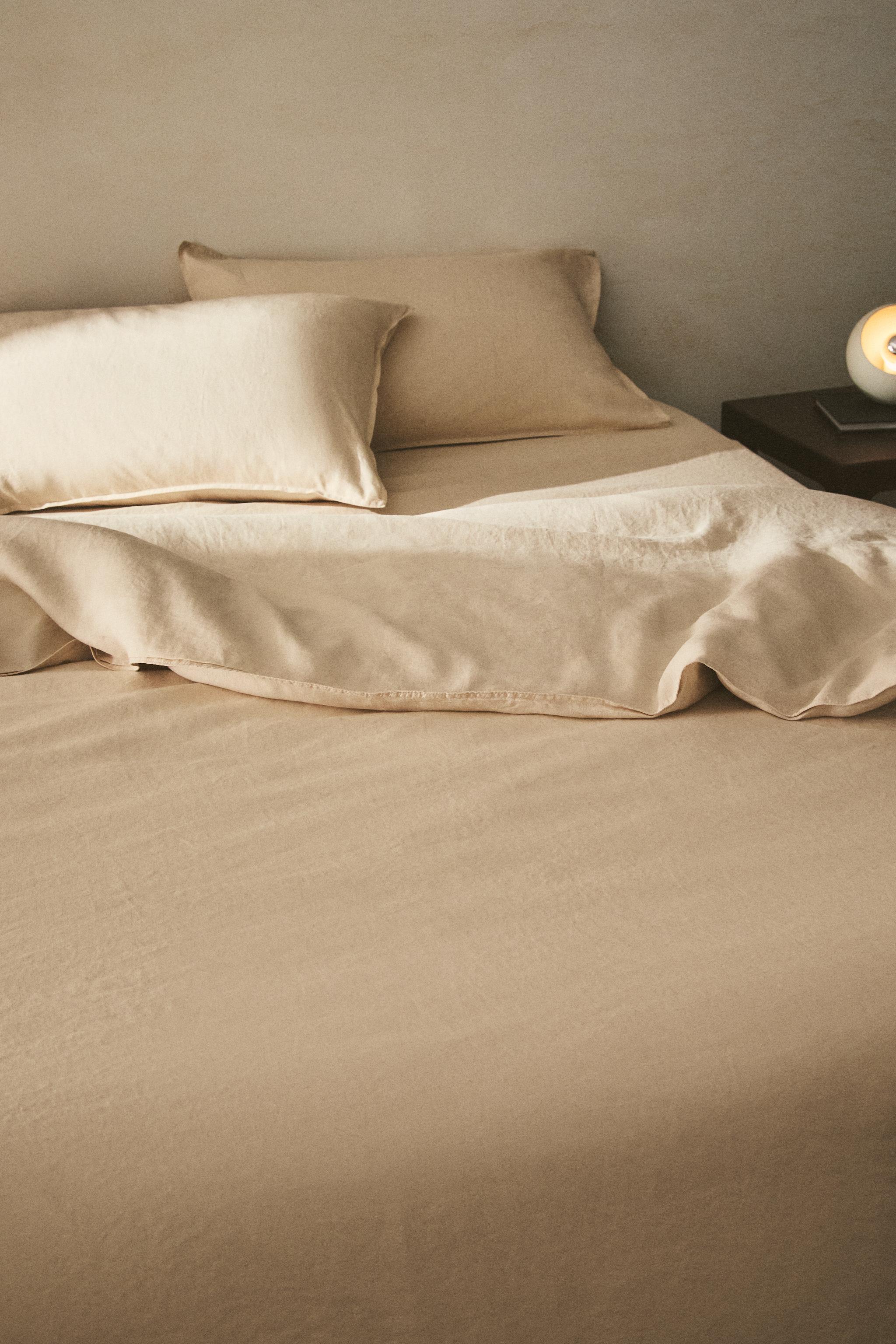 160 GxM²) ウォッシュリネン デュべカバー | Zara Home 日本/Japan