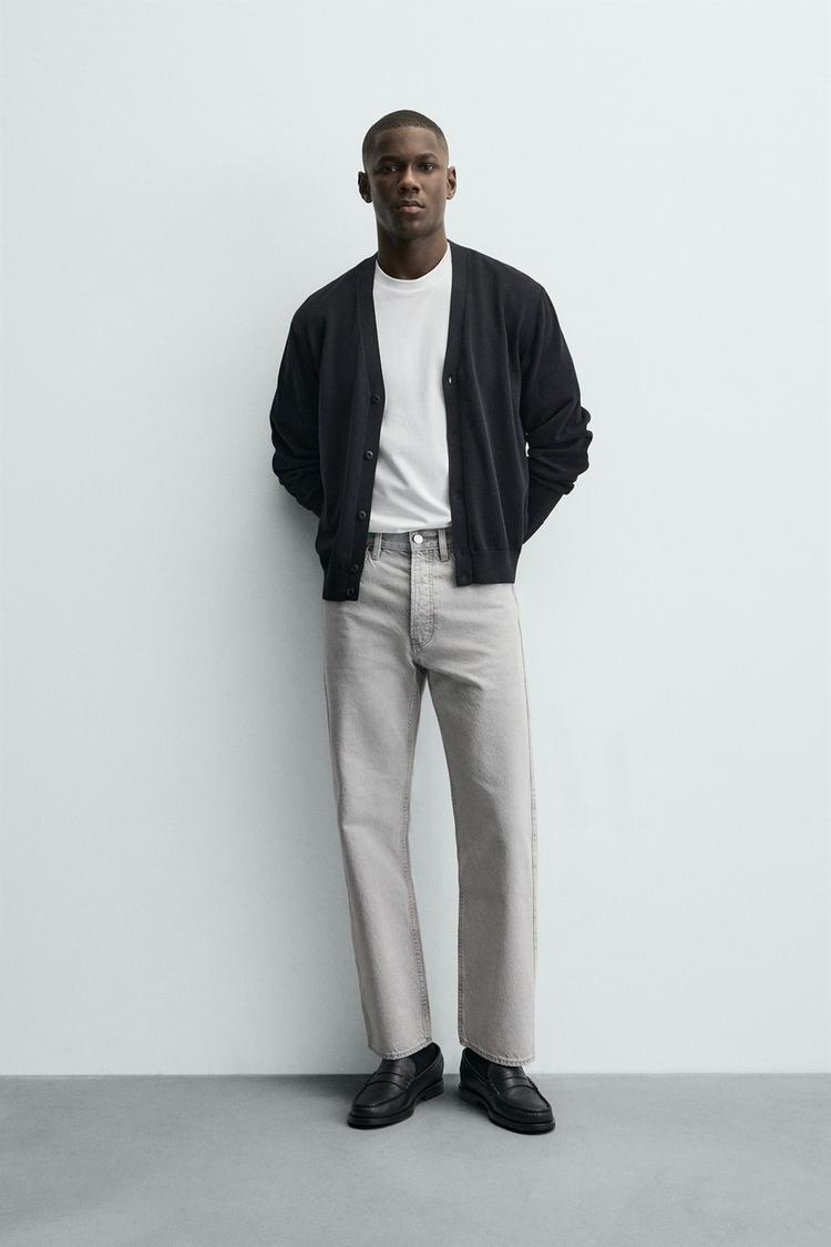 ZARA STRAIGHT ANKLE FIT JEANS