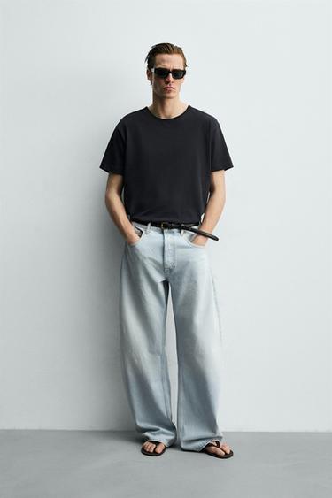 BALLOON FIT JEANS - Light blue by Zara - Image 0