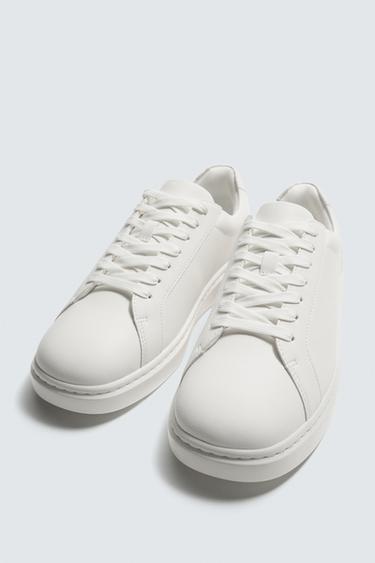 MONOCHROME CHUNKY TRAINERS - White by Zara - Image 4