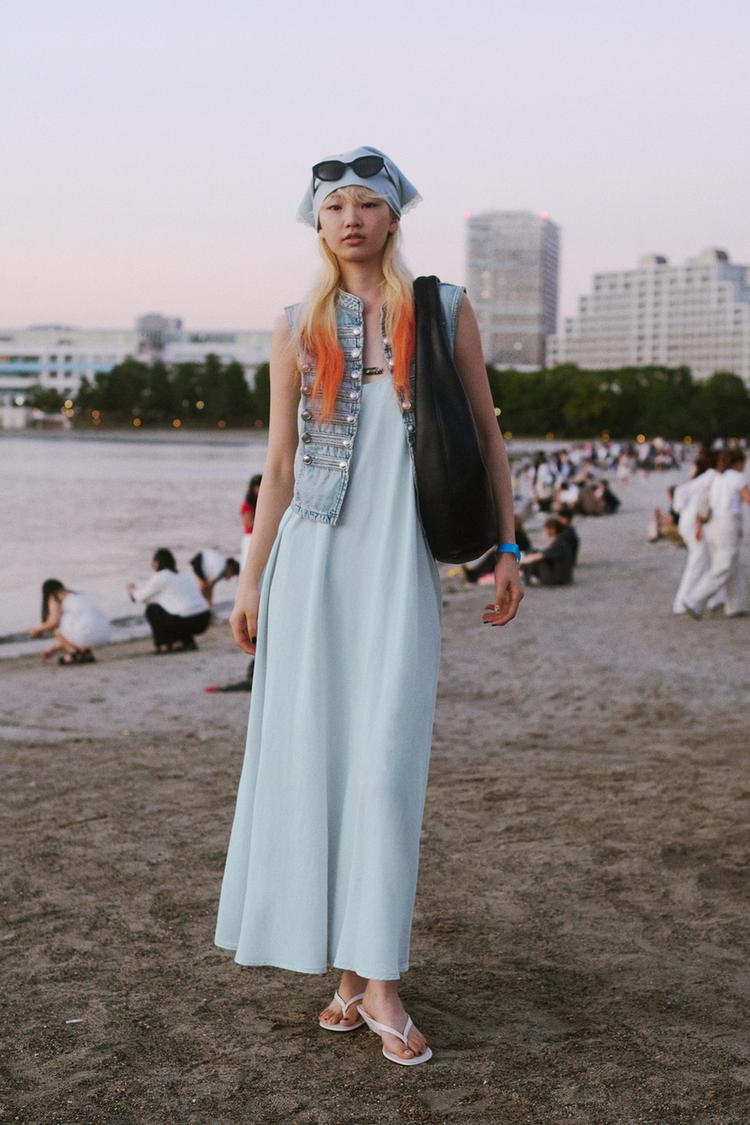 FLOWING LONG DRESS