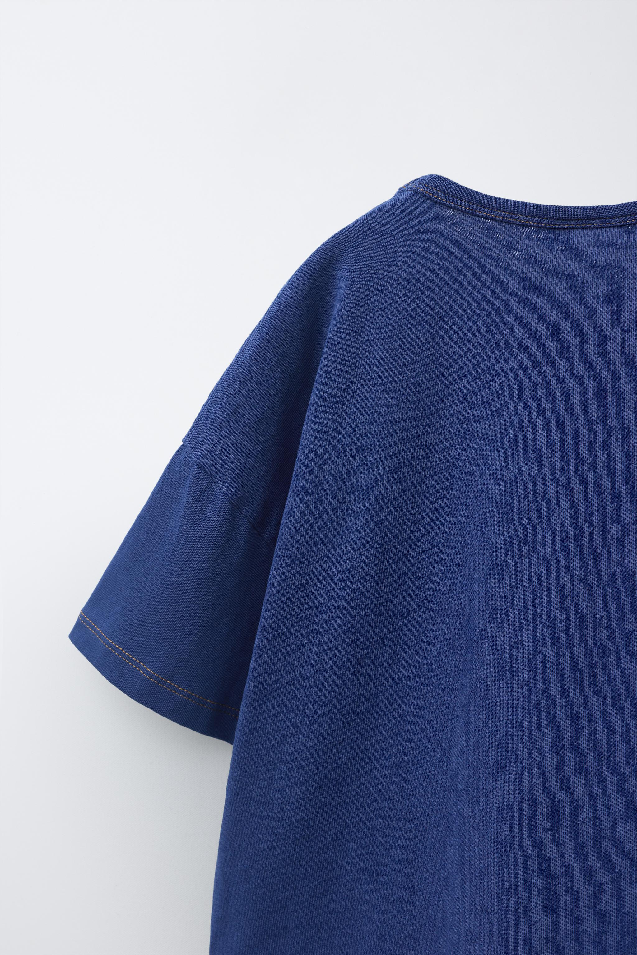 ZARA TIMELESS - PLAIN COTTON T-SHIRT