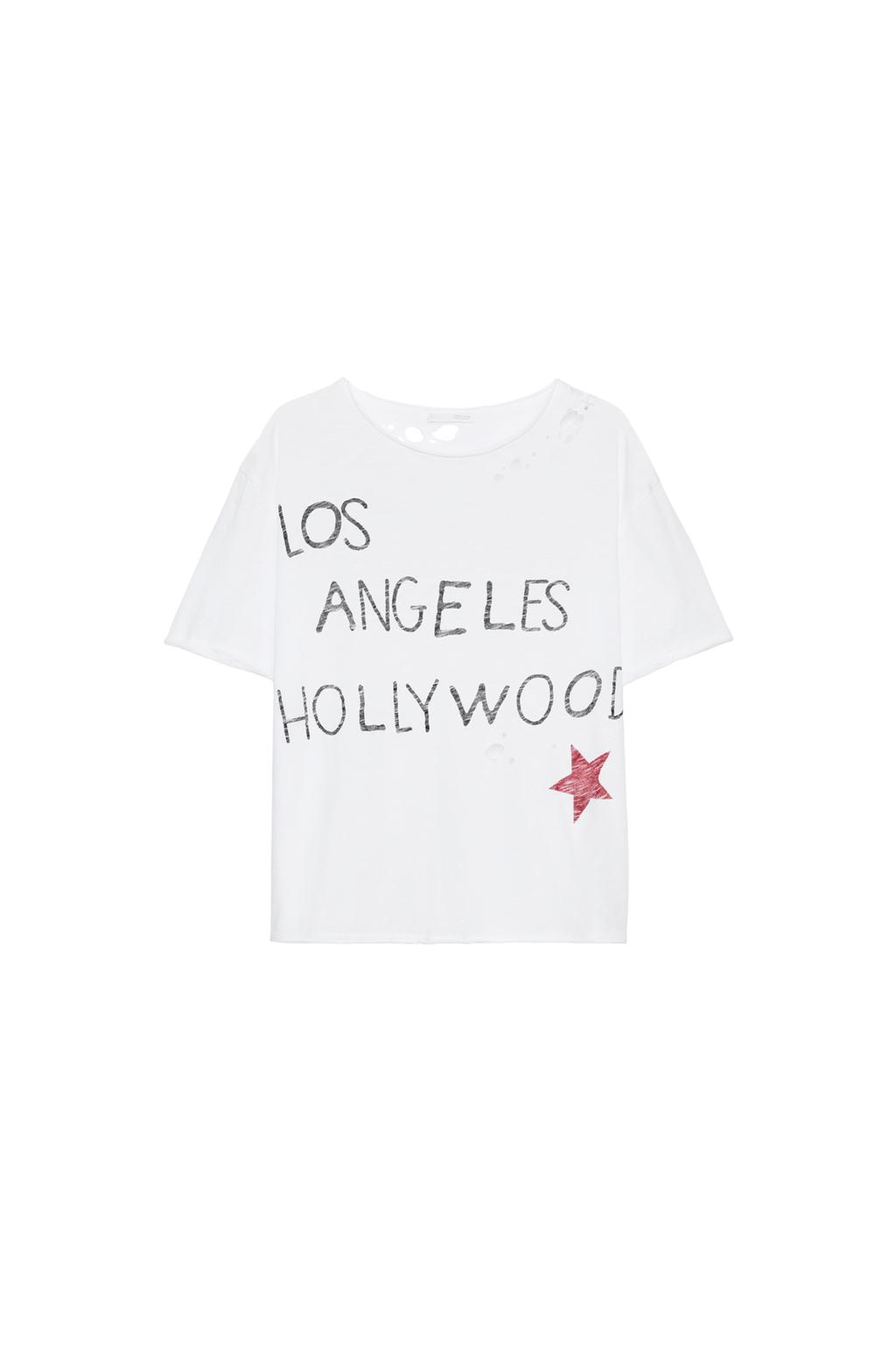 RIPPED TEXT T-SHIRT - image 3