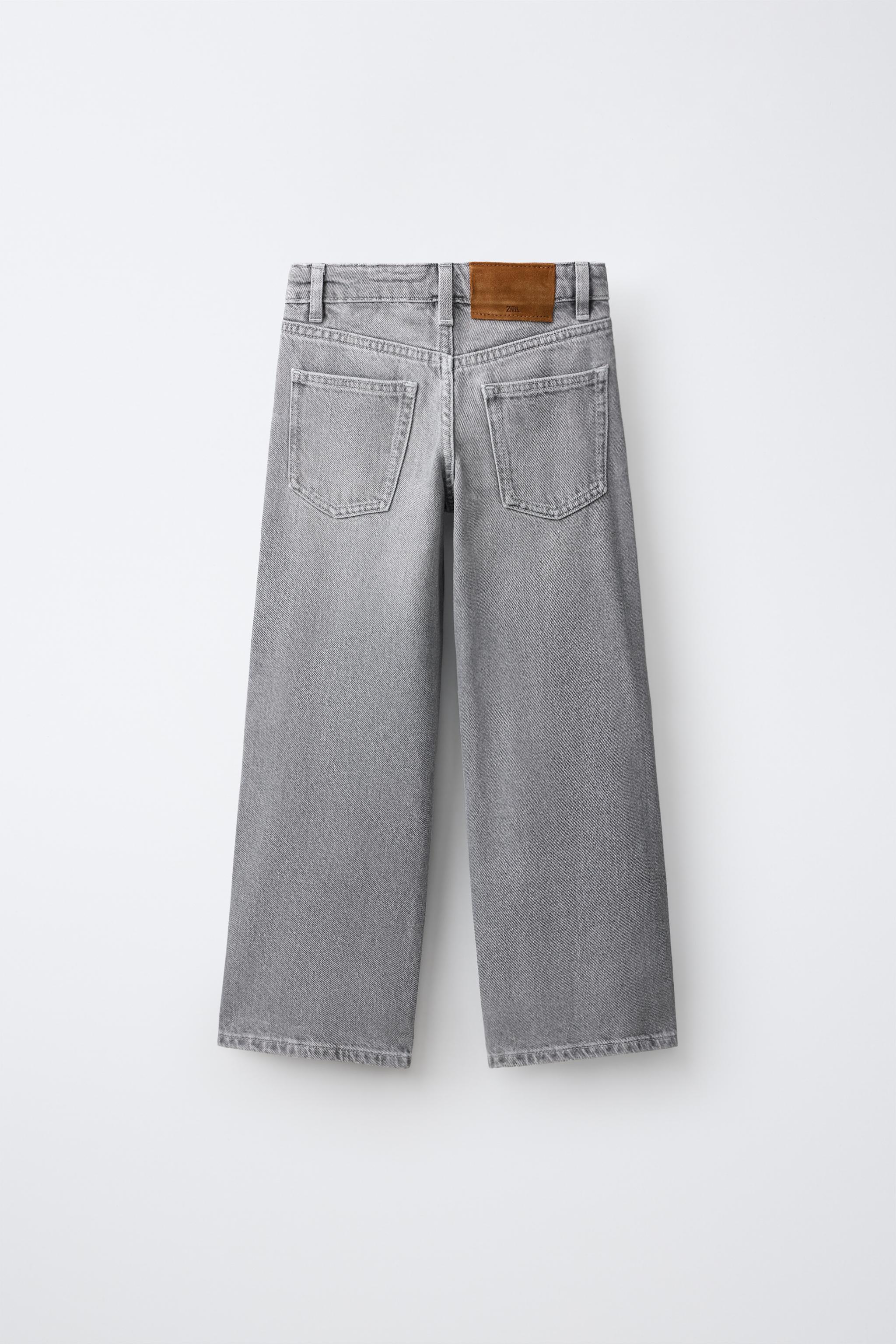 WIDE LEG JEANS — Gray (alternate view)