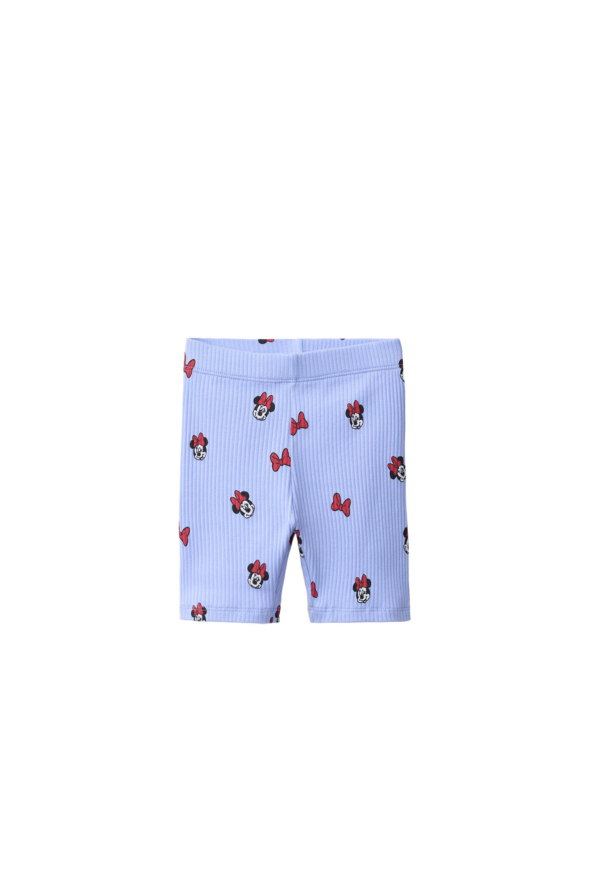 ミニーマウス ©ディズニー サイクリングレギンス - 青色/白色 | ZARA