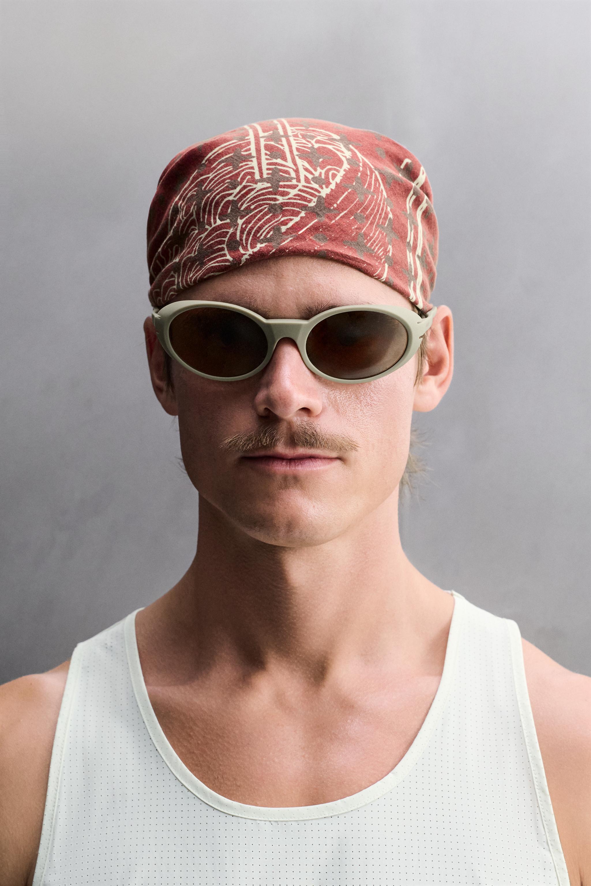 FEVER SPORTS SUNGLASSES RIDAR© X ZARA — Olive green