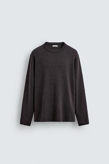 Zara PULOVER OD ŽAKARA S PRUGAMA – Prugasto