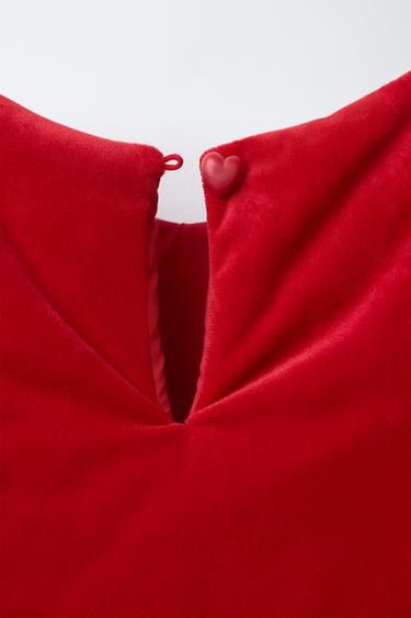 DÉGUISEMENT CŒUR VELOURS - Rouge de Zara - Image 3