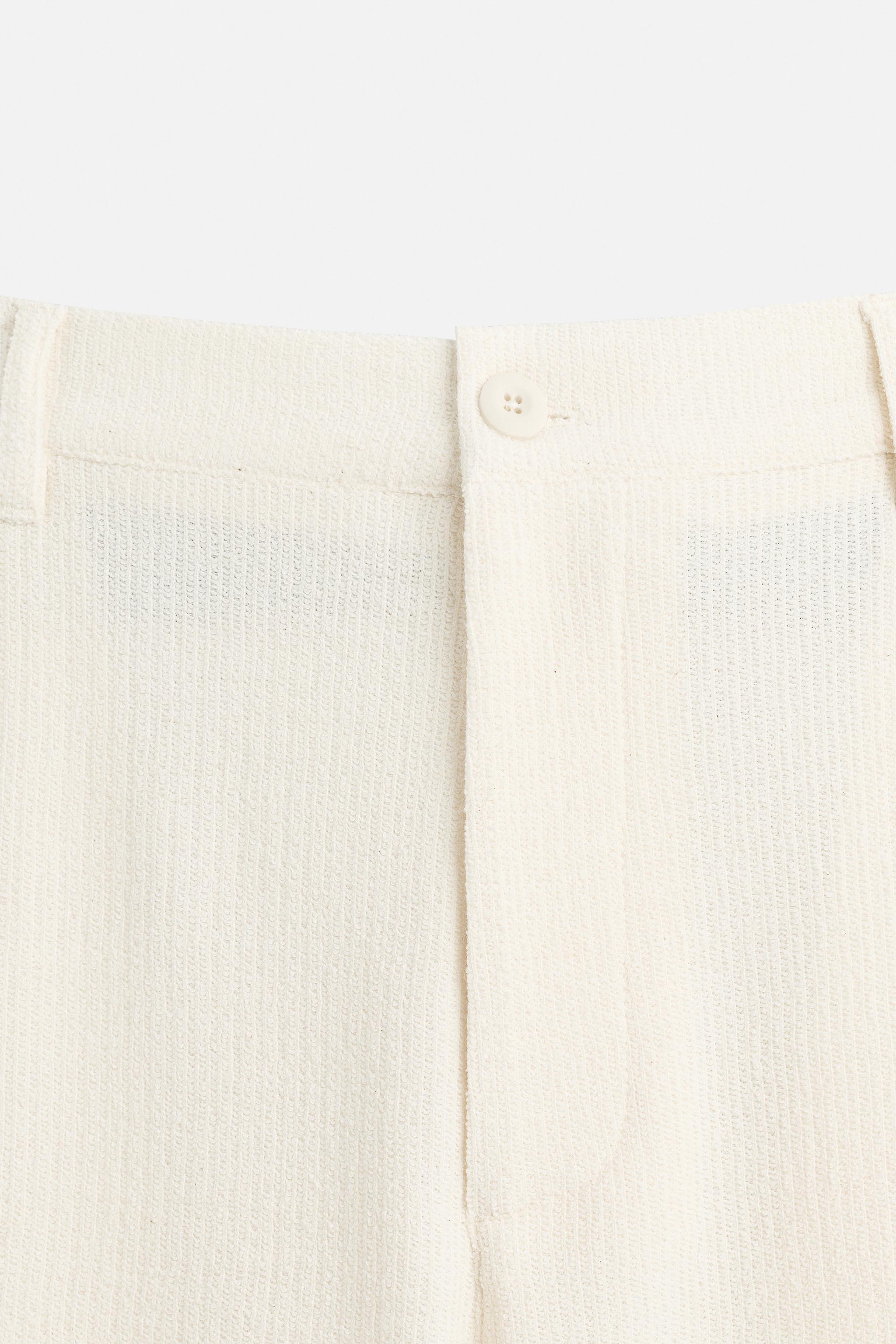 PANTALON CHINO TEXTURÉ
