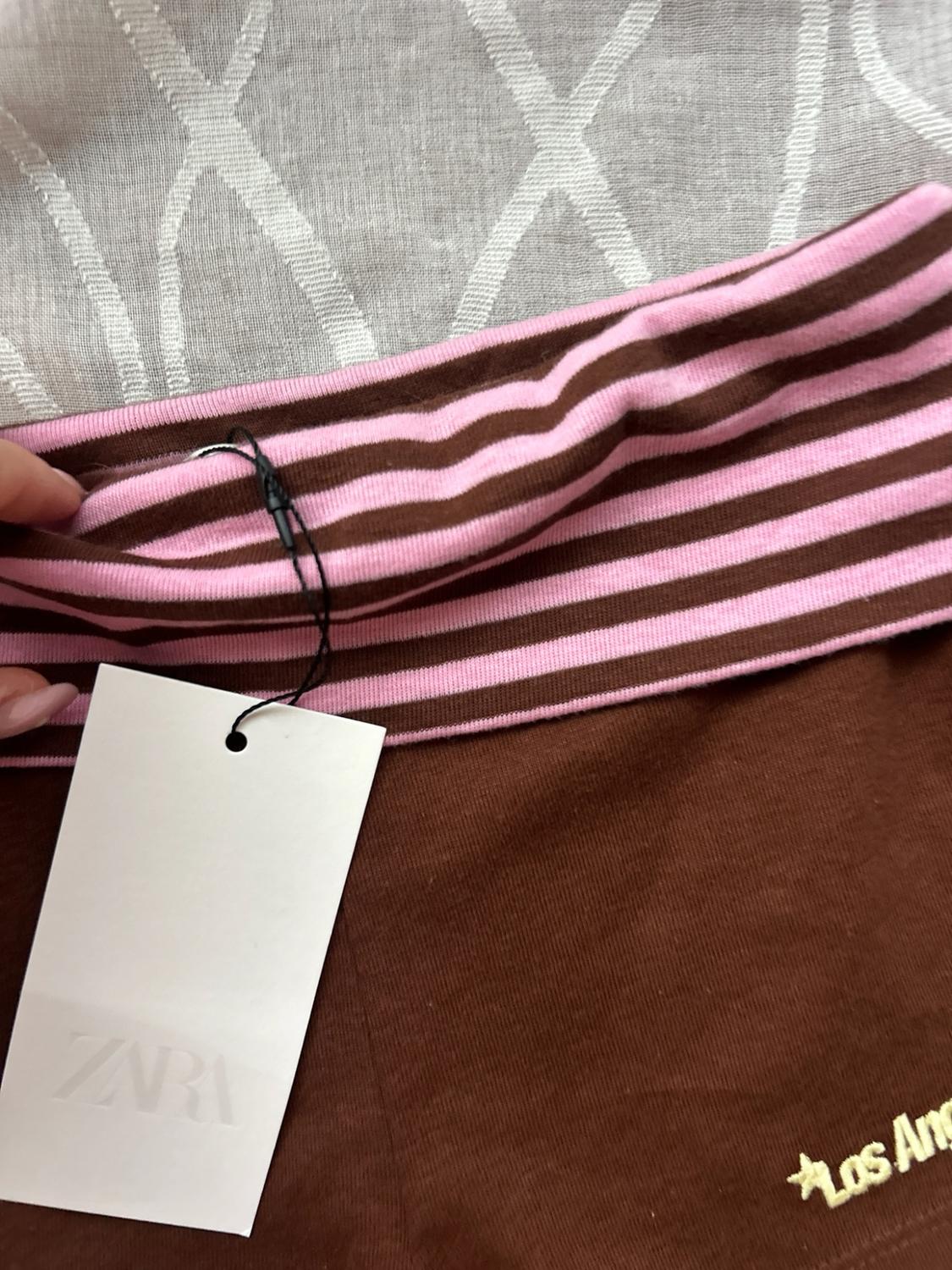 MINI SHORTS WITH STRIPED WAIST - Image 6