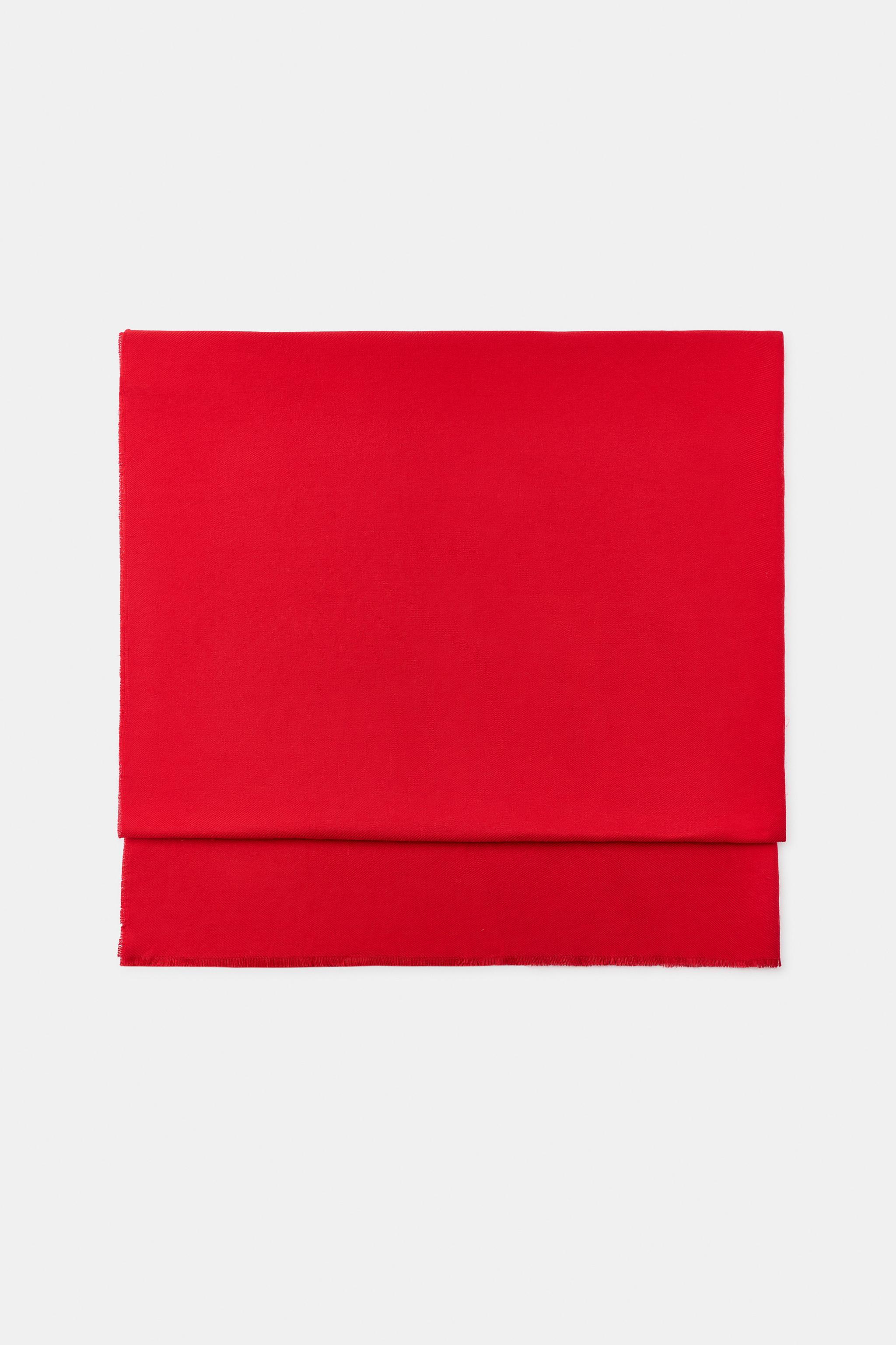Zara SOFT DÜZ RENKLİ ATKI görsel 6