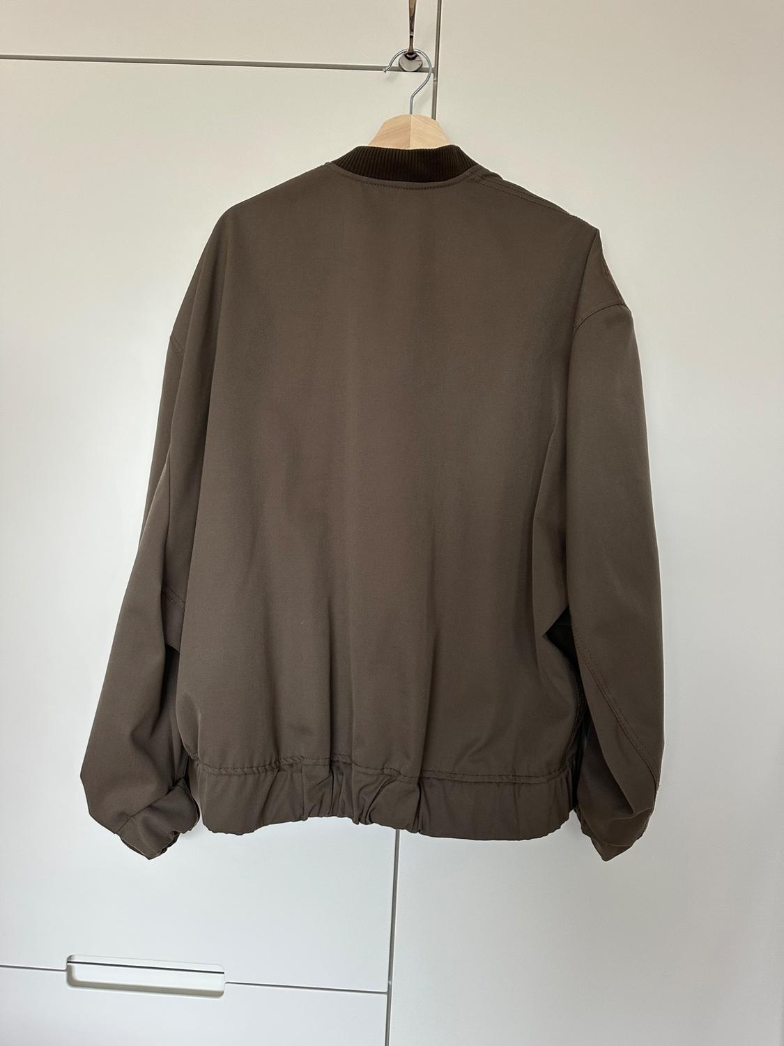 OVERSIZE WOOL BLEND BOMBER JACKET - Image 2