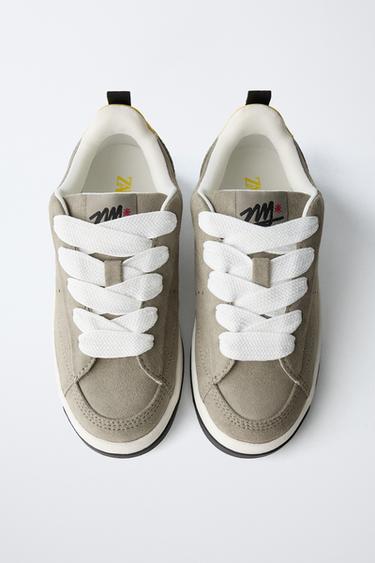 SKATER TRAINERS - Grey by Zara - Image 4