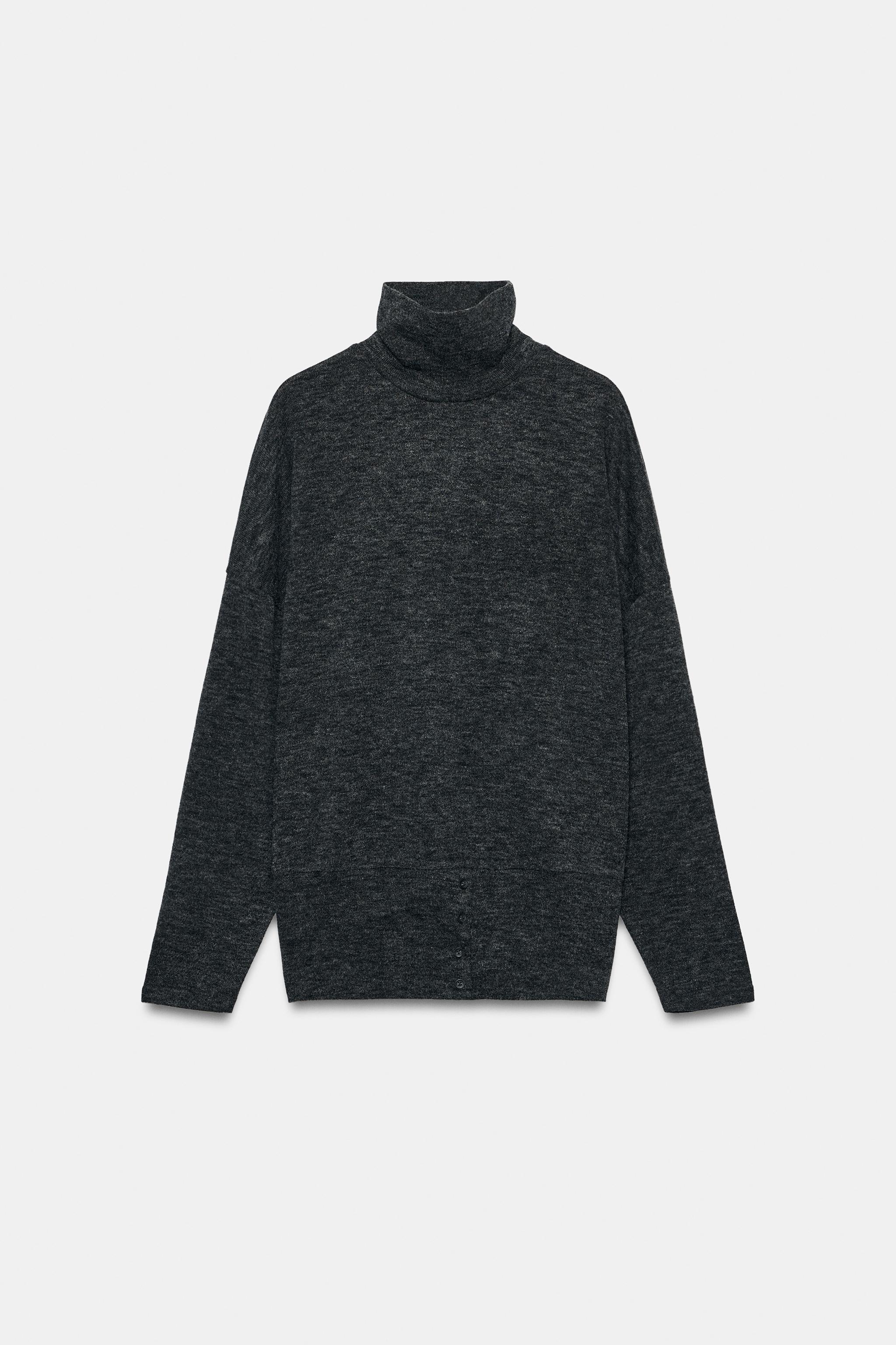 TOP OVERSIZE À BOUTONS