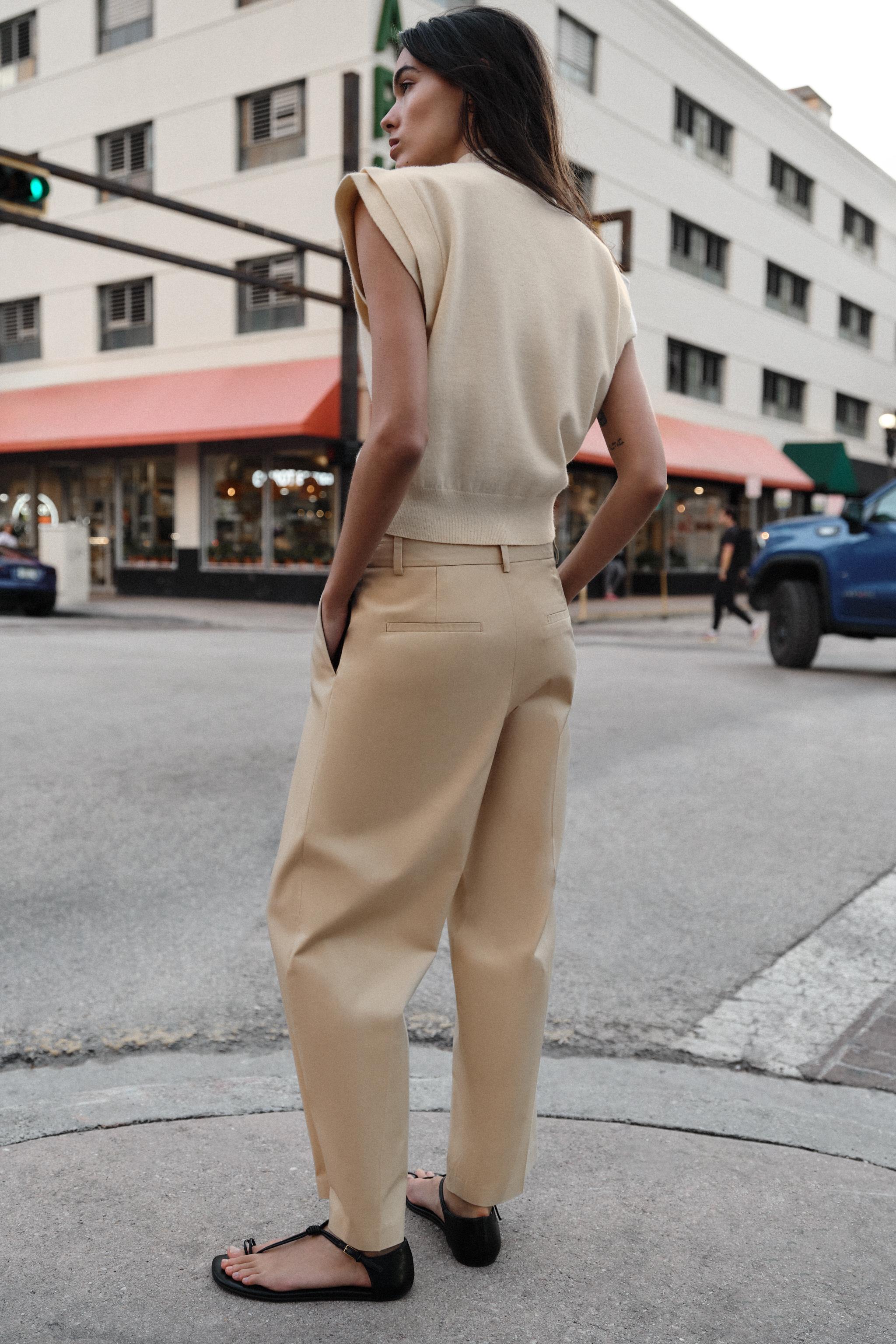 STRAIGHT LEG CHINO PANTS