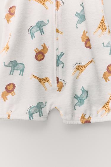 BI PIJAMA OSO ANIMALIEKIN - Beixa, Zara-rena