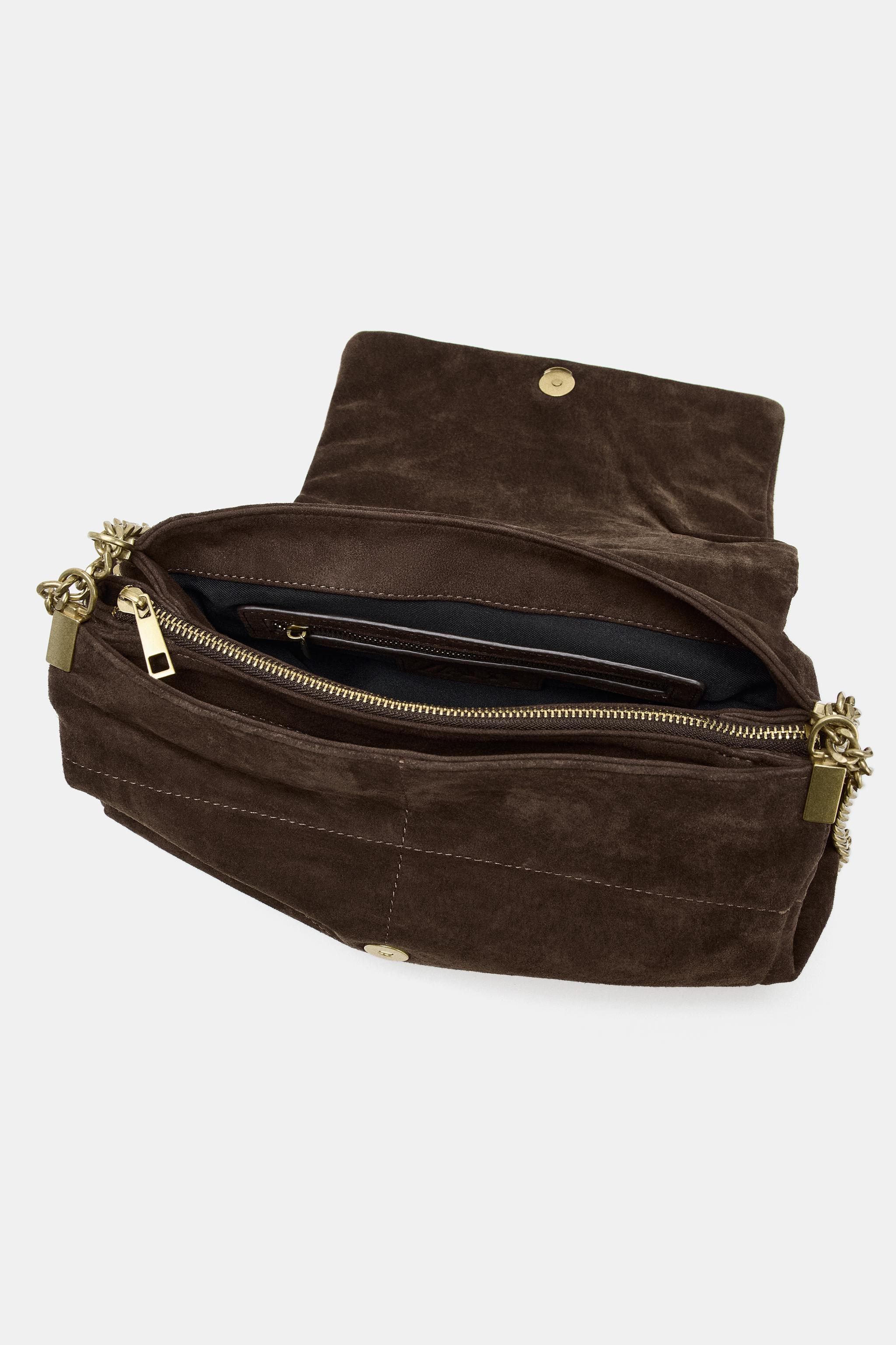 SAC PORTÉ ÉPAULE EN CUIR À RABAT