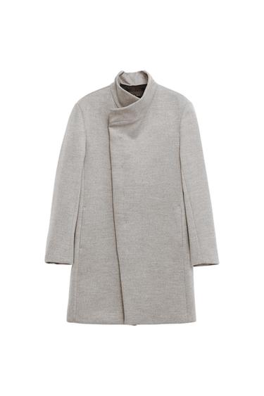 FUNNEL COLLAR COAT