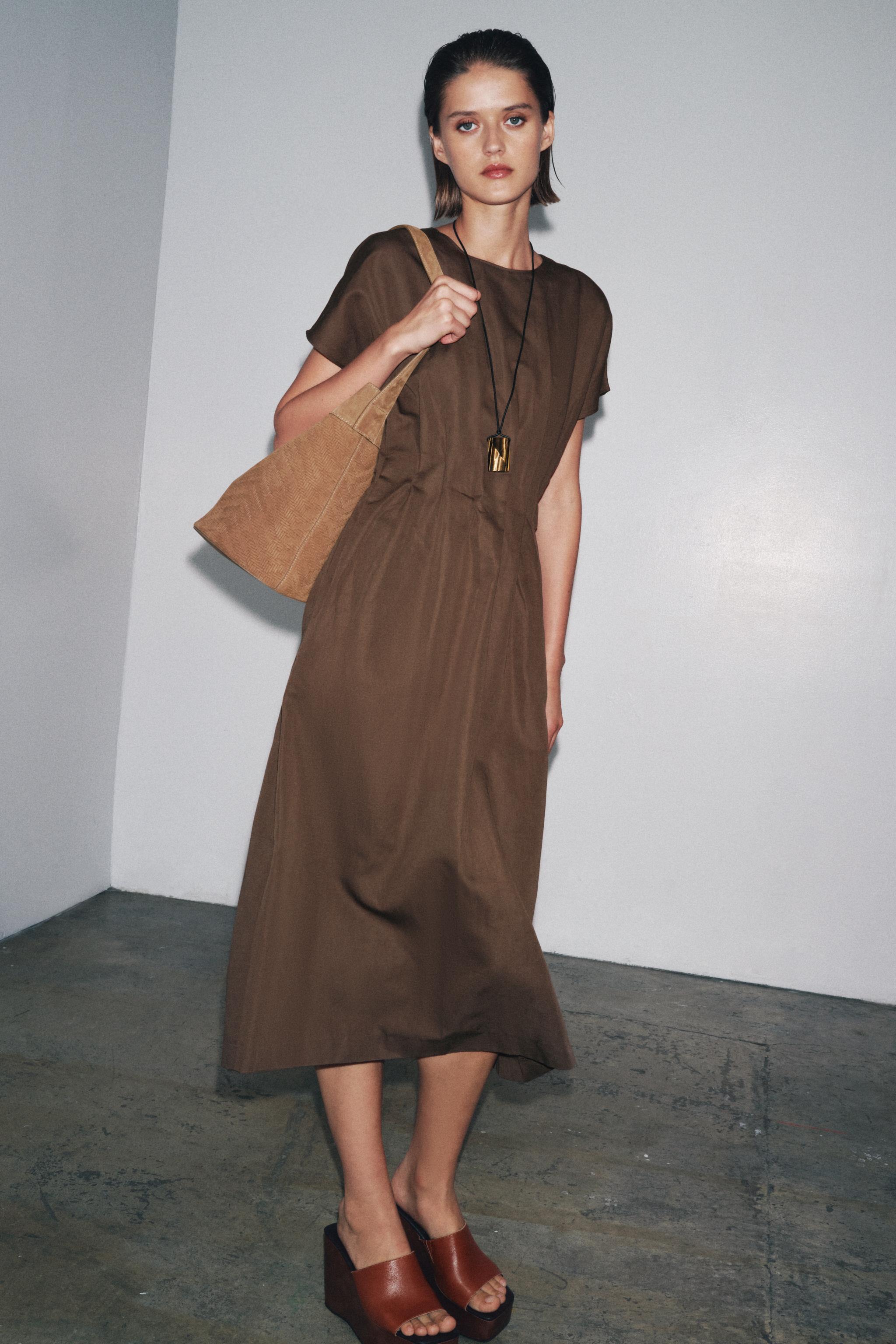 ROBE MIDI PLIS ZW COLLECTION