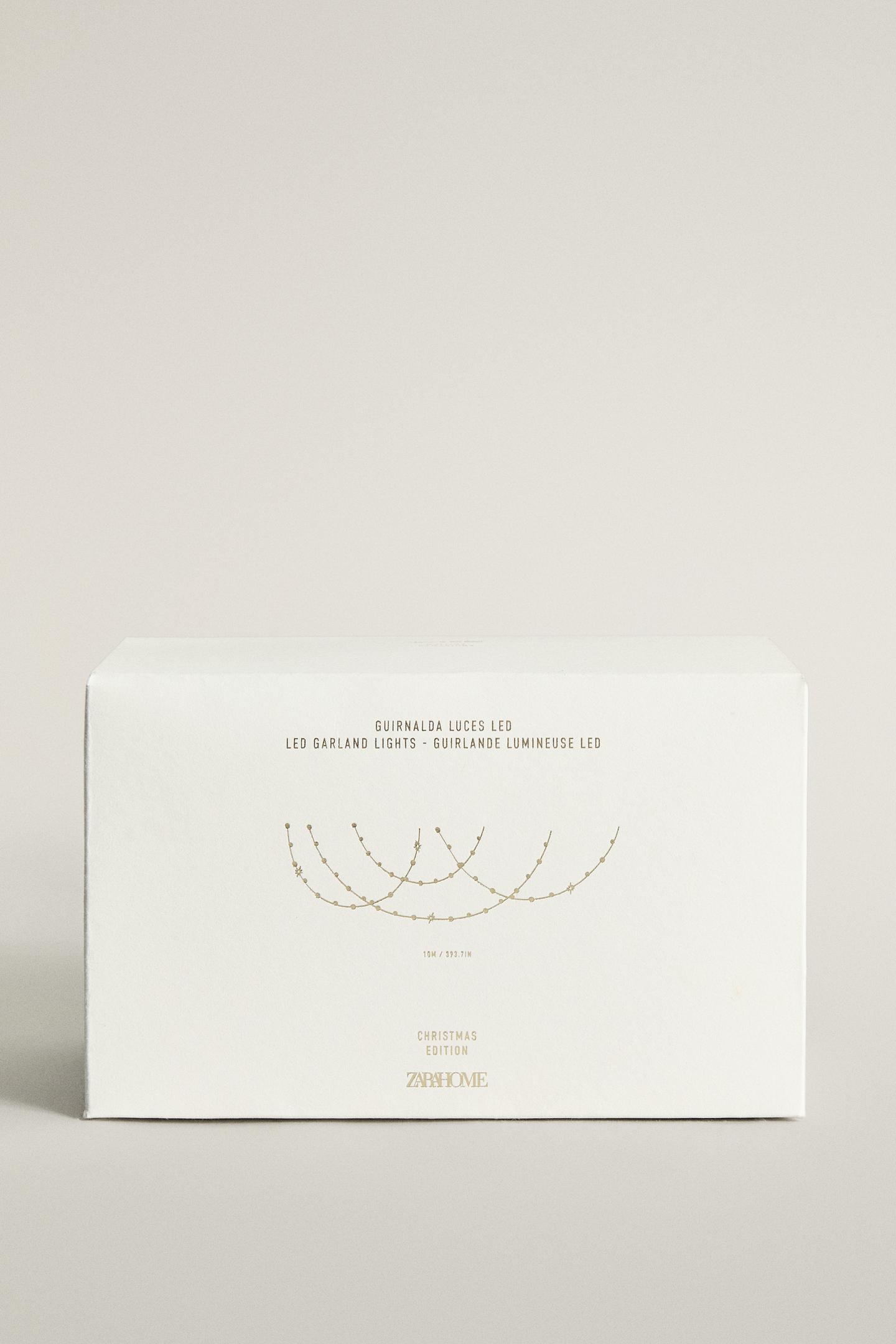 Ёлочные украшения Zara Christmas Tree Light Garland, цвет: Тёмный зелёный — фото 4