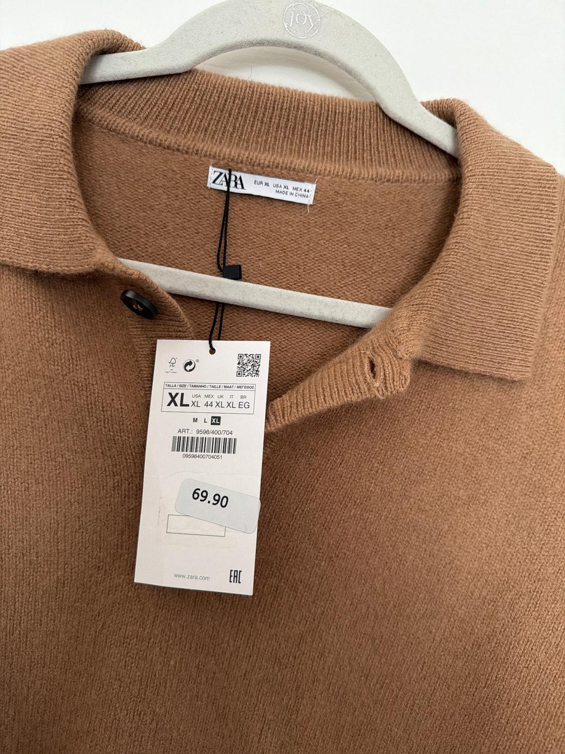 WOOL BLEND KNIT POLO SHIRT - Image 3
