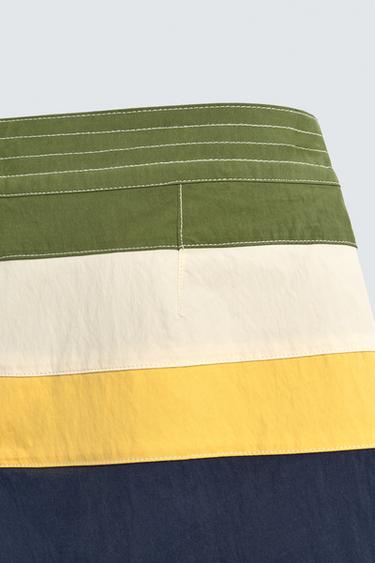 LONG STRIPED SWIMMING TRUNKS - various by Zara - Image 9